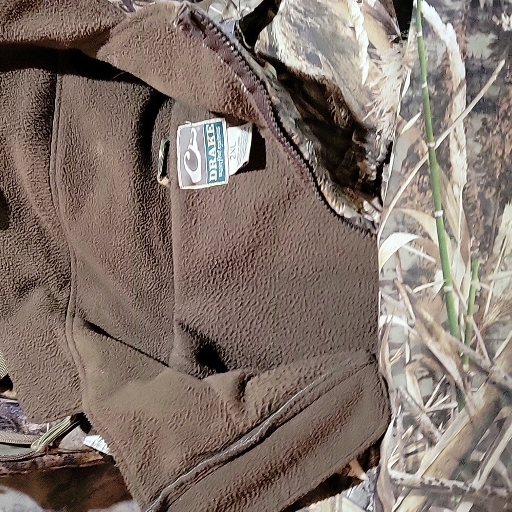 Heavy coat for hunting